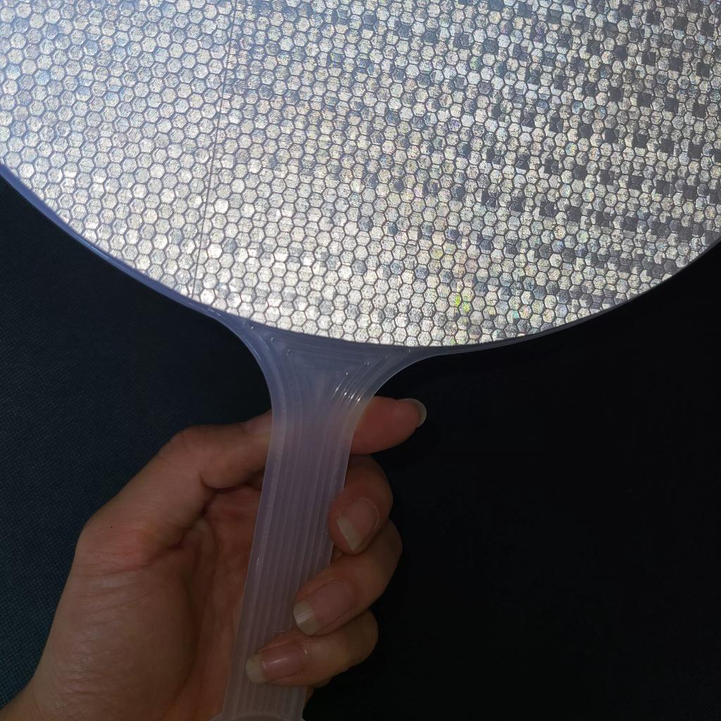 Запуск нового продукта: Светоотражающий Королевский Горный Веер Extra-Large DIY в Японском Стиле, Материалы, Толстый Веер, Большой Тыквенный Веер для Поддержки
