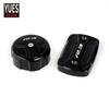 Motorcycle Accessories Flash Deals Front&Rear Brake Fluid Cylinder Master Reservoir Cover Cap Fits For YAMAHA YZF R3