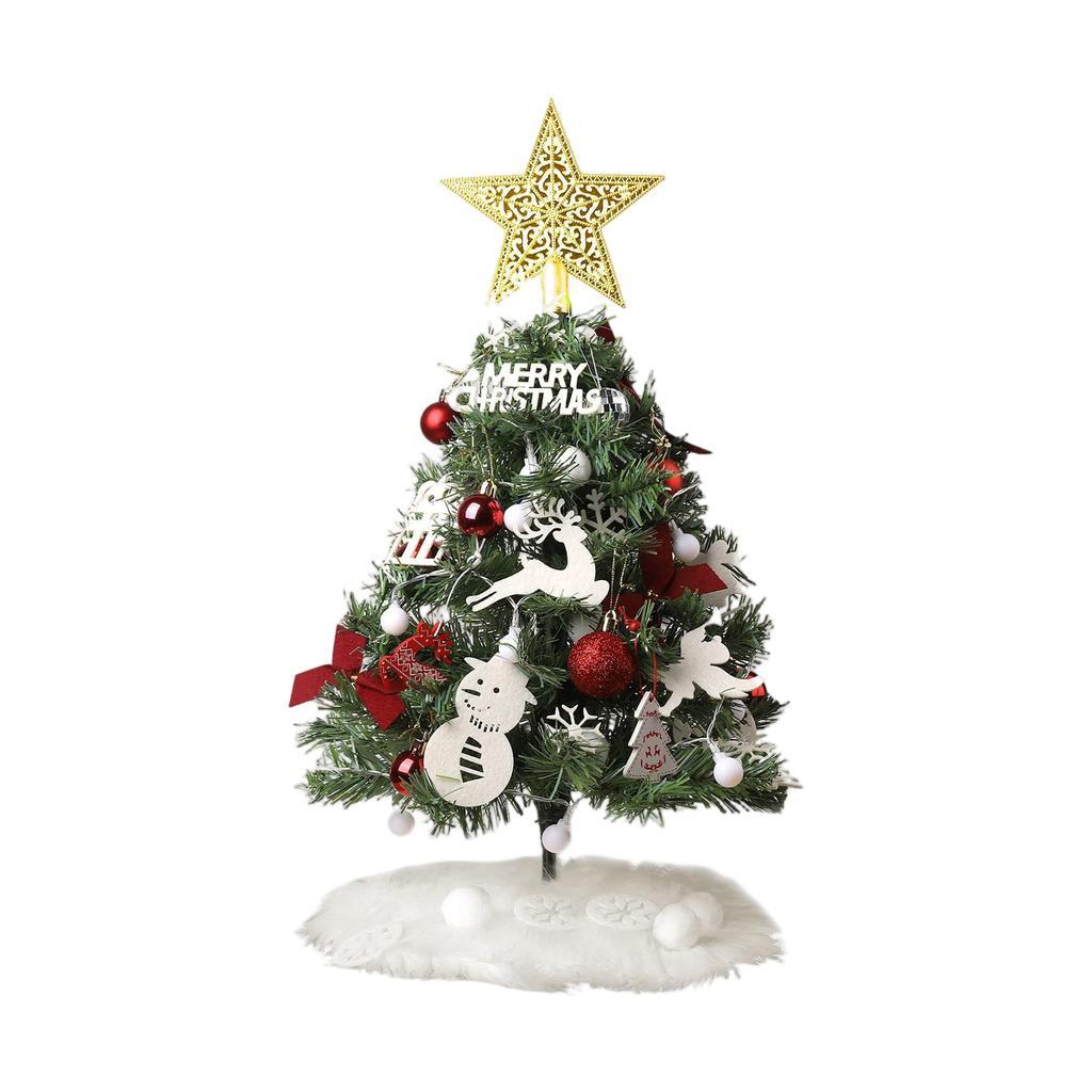 Christmas Tree Set Decoration Christmas Creative Simulation Tree With Lights