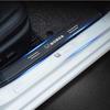 4PCS Car Threshold Protector Transparent Decorative Badge Sticker For Honda Civic xrv hrv crv brv City Accord Fit Jazz Insight