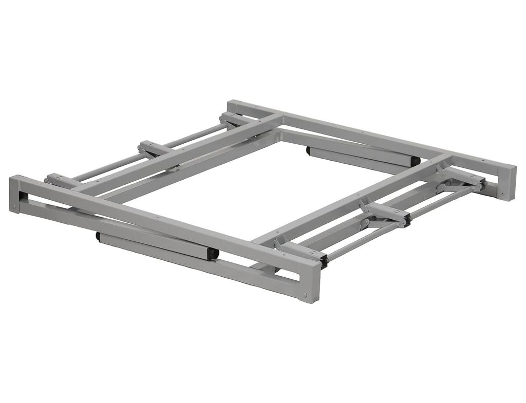 Folding frame for desk or table NY-A024 KW. - 96x96 , black