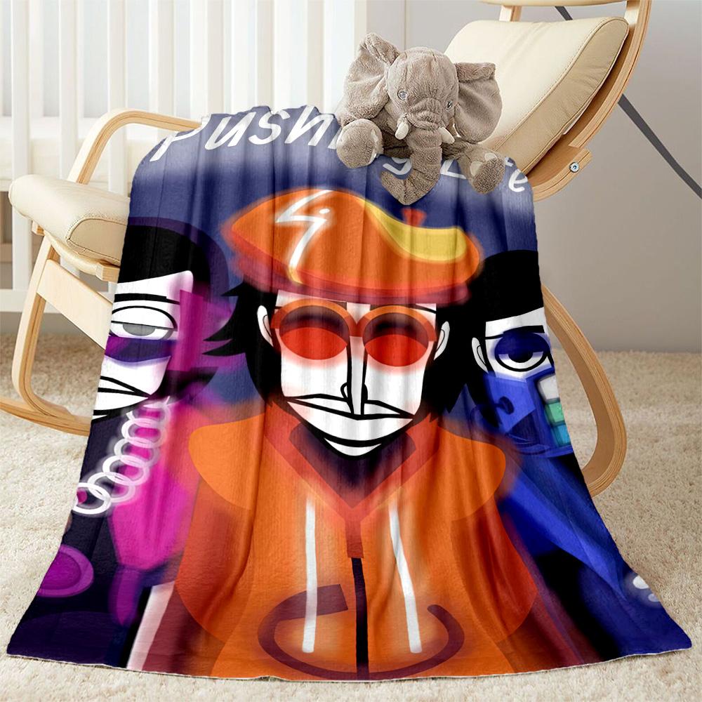 Incredibox Blanket Soft & Cozy Suitable for Picnics Sofa Couch All-Season Use Modern Style Perfect Gift for Relatives and Friends
