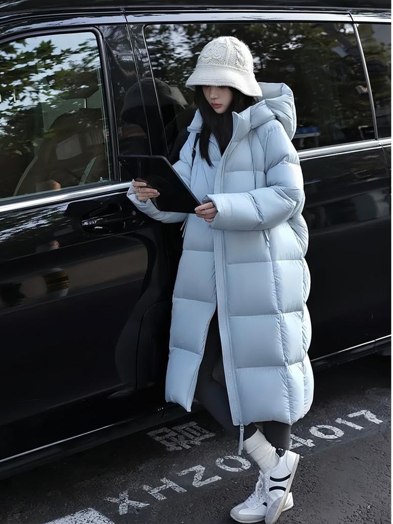 Winter Korean Style Loose Hooded Long Sleeve Cotton Jacket Women Thick Bread Coat Outerwear Sale