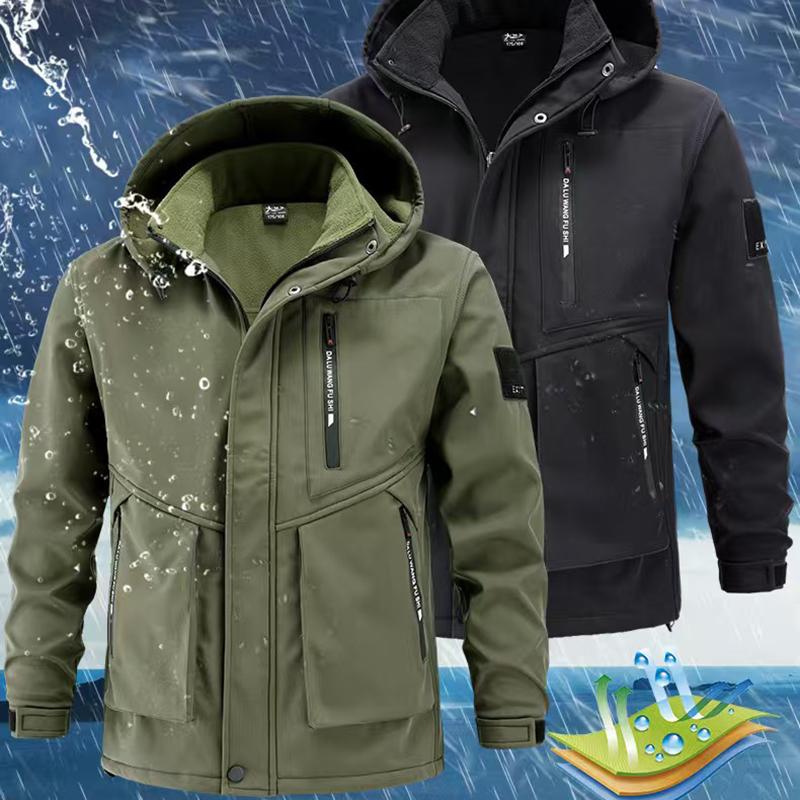 Зимние мужские горные теплые комплекты Водонепроницаемый спортивный костюм Толстовка Спортивные штаны Мужские утепленные комплекты Спортивный костюм