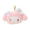Sanrio My Melody Face Pass Case (White Strawberry Tea Time) Japan NEW