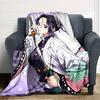 1pc Demon Slayer2 Blanket, Gift, for Men and Women, Soft Blanket, Good for Sofa Bed Couch Travel, Lightweight Flannel Blanket