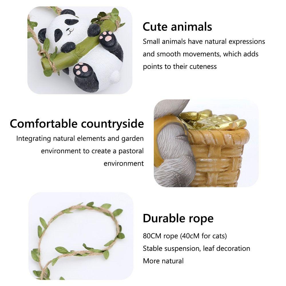 Креативный дворик подвеска для восхождения на дерево собака кошка поделки балкон наружное украшение