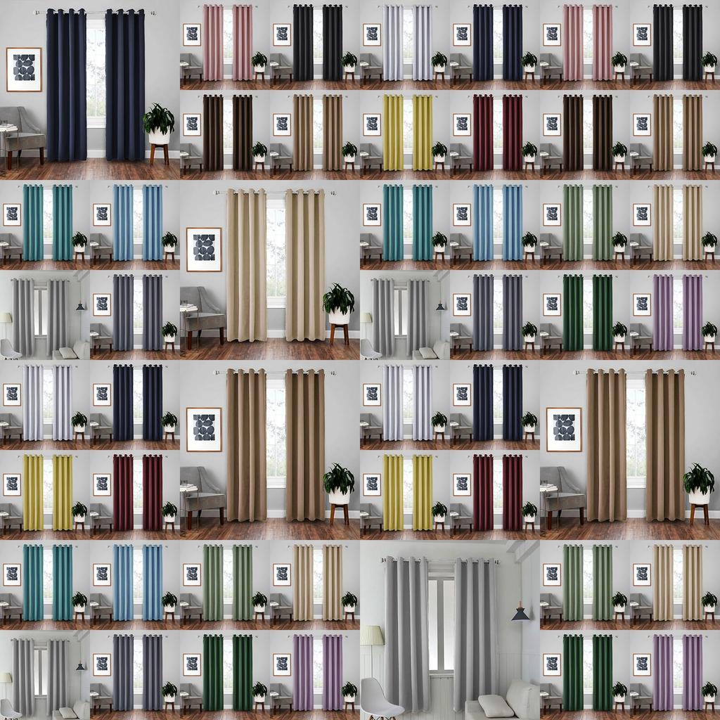 Elegant Modern Blackout Curtain For Living Room Window Soft And Comfortable Panel
