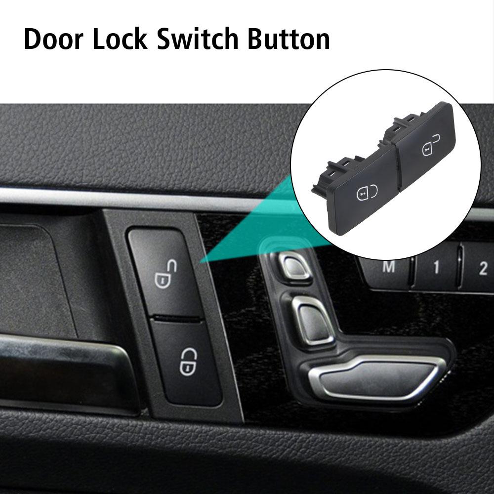 For Mercedes Benz C GLK W204 E Class W212 W207 Car Interior Left Right Door Lock Switch Button Replacement Car Accessories