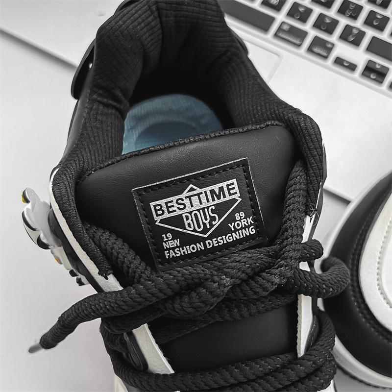 Street Style Men’s Vulcanized Shoes New Casual Walking Sneakers For Men British Style Platform Sport Basketball Sneakers Women