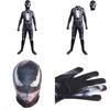 Venom Spider-man Cosplay Costume Jumpsuit With Exquisite Design And Breathable Fabric For Kids And Adults