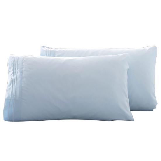 2 шт. King Queen стильный сплошной цвет кровать наволочка наволочка декор для спальни