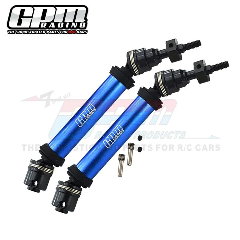 GPM Metal Front CVD Drive Shaft 6851A 6851R 6851X For Traxxas 1/10 Rustler Hoss Stampede Slash 4X4 VXL RC Car Upgrade Parts