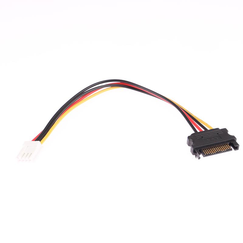 Адаптер Sata для ПК Компьютера Molex Ide 4-контактный Male на Sata Male Адаптер Кабель Питания Шнур 20 см