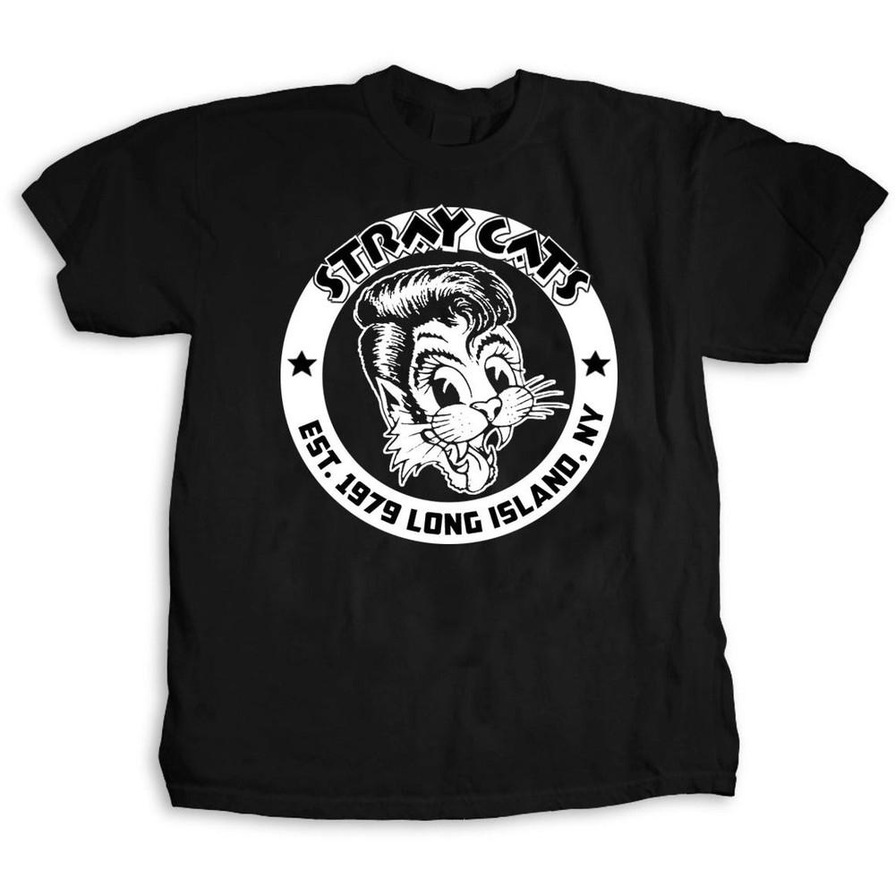 Stray Cats Established 1979 Tshirt S5XL Gift For Fan Unisex T-Shirt