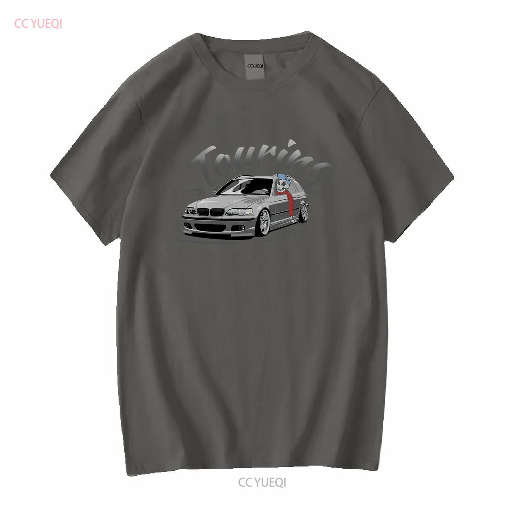 Унисекс E46 Touring 320ci 320d 330xd 318i 330d 325ci 316i 325xi 330xi Футболка с длинным или коротким рукавом Винтажная стирка Мужская