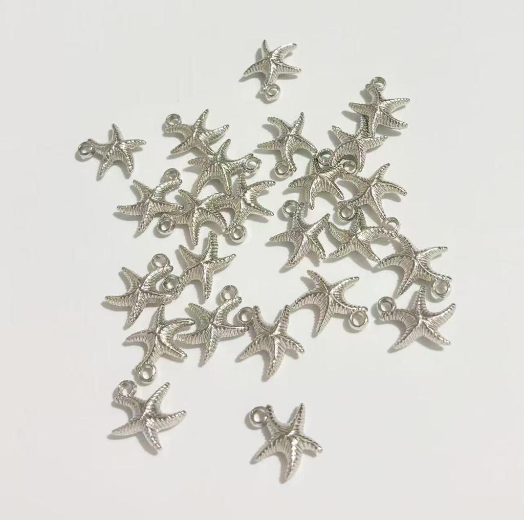 Подвеска CCB Starfish для бисерных украшений своими руками