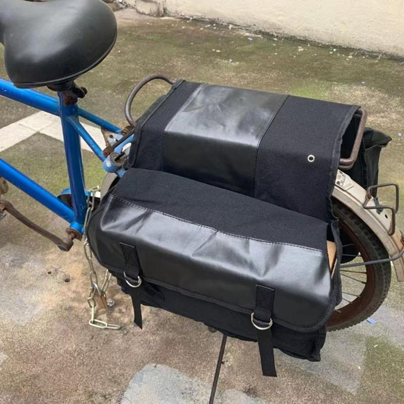 Прочные велосипедные сумки большого объема, снаряжение для велопрогулок на открытом воздухе, сумка на заднее сиденье для багажника и удобное хранение