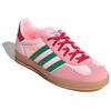adidas Кроссовки женские Gazelle Indoor Glow Pink Court Green Gum JI2713
