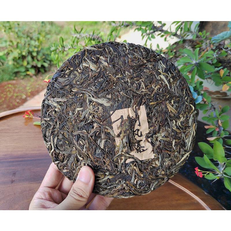 Соскабливающий чайный пирог Пуэр со стенами Иу Древнее дерево Сырой чай Первая весна Юньнаньский чай