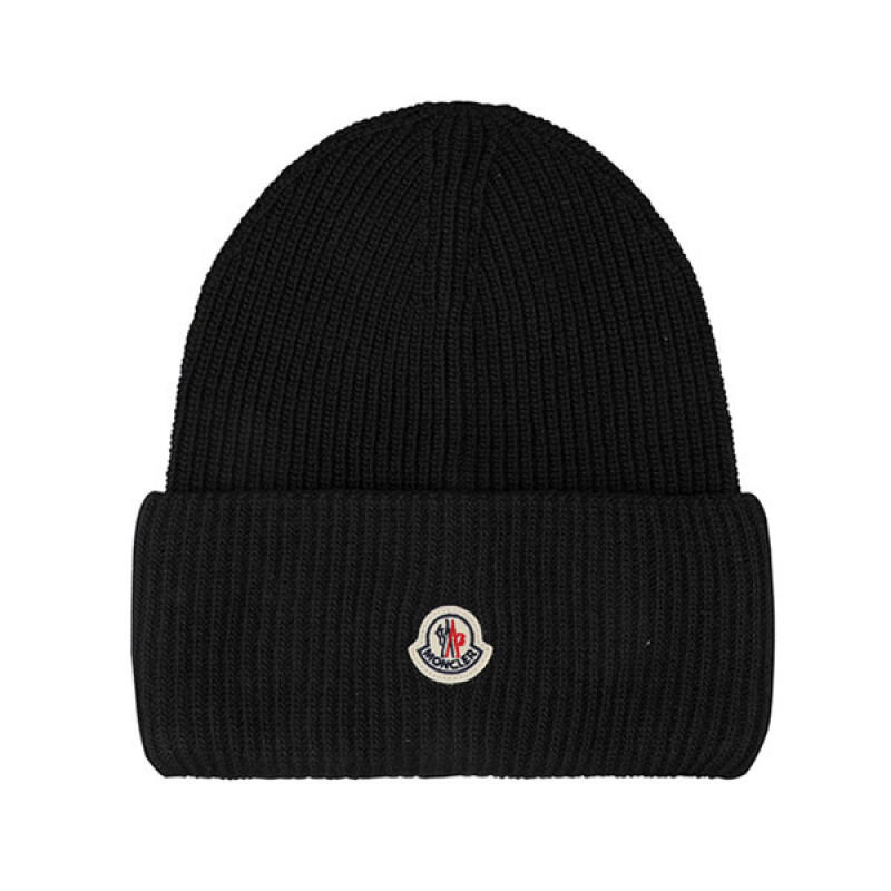 Moncler Шерстяная шапка-бини 3B00032 M1241 999