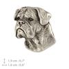 Bullmastiff I - Dog brooch in a gift box, elegant pin, lapel pin for Art-Dog brand jacket