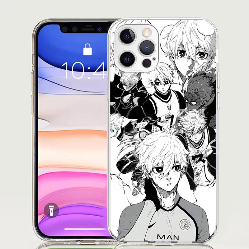 Blue Lock Nagi Seishiro Phone Case for Apple iPhone 17 Air 16 15 Plus 14 + 13 Mini 12 11 Pro Max 7 8 SE 16Max Soft Shell Cover C