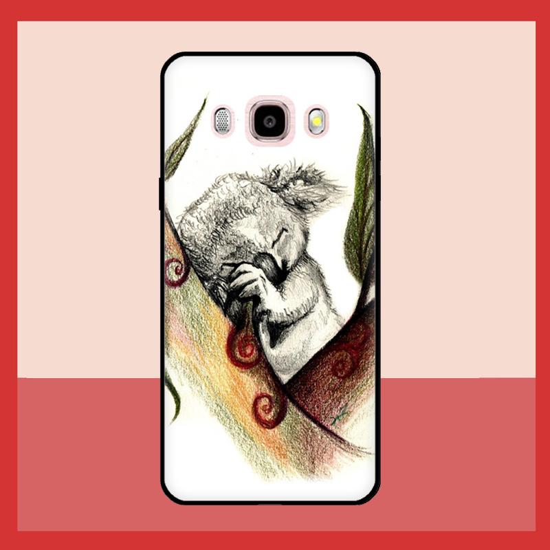 Мультяшный Рисунок Животное Коала Чехол Для Samsung Galaxy J6 J4 Plus A6 A7 A8 A9 J8 2018 J3 J5 J7 2017 J1 A3 A5 2016 Обложка