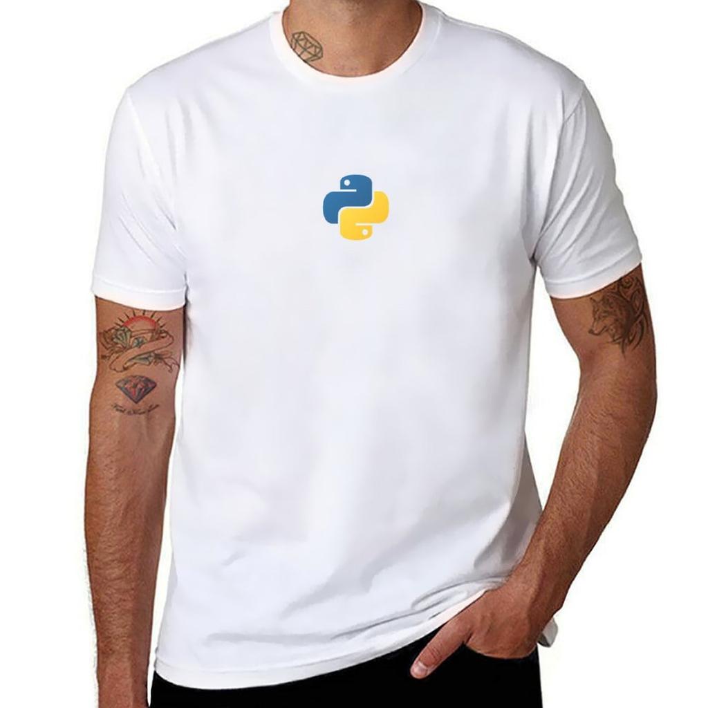 Футболка с логотипом Python Минималистичная футболка с принтом