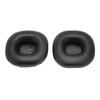 Replacement Ear Pads Soft Artificial Leather Foam Headphone Cushion for Major Headphones Black
