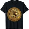 Egypt Ancient Golden Pharaoh Coin Sphinx Egyptian T-Shirt(3)
