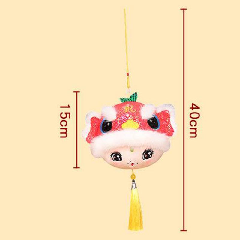 1 шт. плюшевые игрушки змея каваи год зодиака талисман змея милая плюшевая кукла-животное чучело домашнее украшение