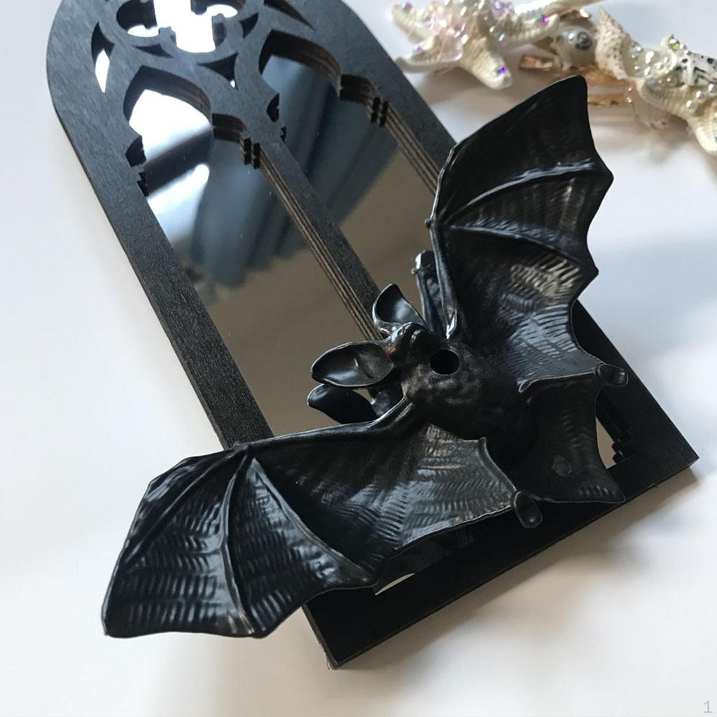 Gothic Arch Mirror Wall Accent Hanging Creepy Decor Vintage for Farmhouse Home Tabletop