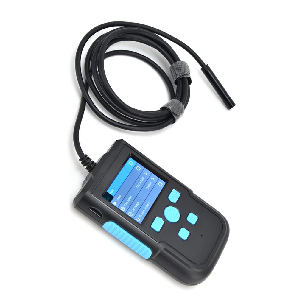 Цифровой эндоскоп P60 1080P HD с 8 светодиодами, экраном 2,4 дюйма, объективом 8 мм, водонепроницаемый для осмотра трубопроводов