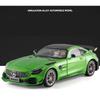 1/18 Benzs-GT GTR Модель гоночного автомобиля из сплава Литая под давлением и игрушечные транспортные средства Металлическая модель спортивного автомобиля Симуляция Звук и свет Детская игрушка Подарок