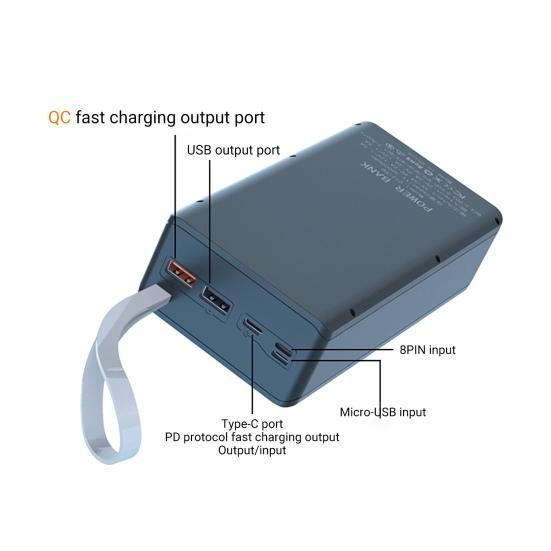 Корпус power bank C12 без пайки, съемный, DIY, 12x18650, QC PD, портативный корпус зарядного устройства для смартфона