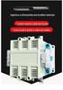 Контактор переменного тока DELIXI CJ20-250A 220В/380В Однофазный/Трехфазный Универсальный Промышленного назначения