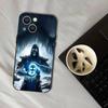 Игровой чехол MK Sub Zero для iPhone 17,16,15,14,13,12,11,Pro,XS,Max,XR,Plus,E,SE4,Mini Черный мягкий чехол