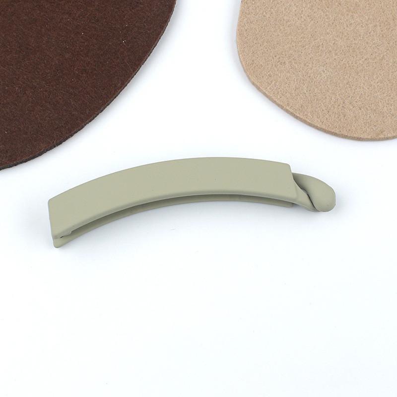 Frosted Banana Ponytail Clip Solid Color Hair Clip Women Hair Styling Clip Accessories Ponytail Barrettes Hair Claws Hairpins