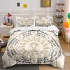 Mystic Symbol Pattern Bedding Set Bedding set (1 duvet cover, 2 pillowcases, duvet not included)