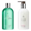 Molton Brown Wild Mint & Lavender Shower Gel & Fiery Pink Pepper Body Lotion Set