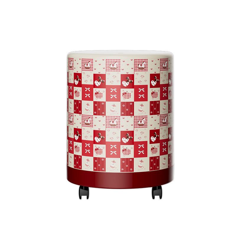 New horse trash can household living room large capacity with cover high value bedroom removable cute creative