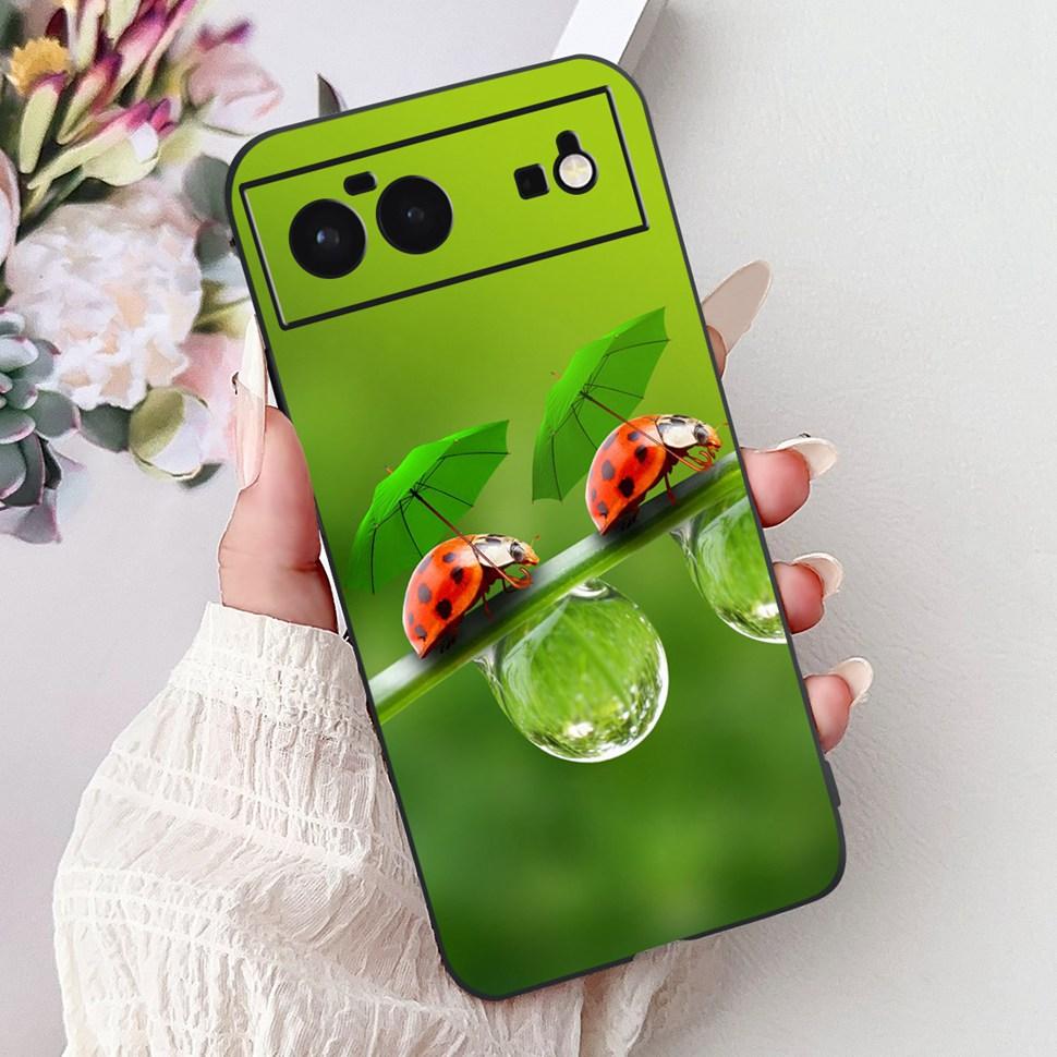 For Google Pixel 6 Case Cute Animals Soft Silicone Phone Cases For Google Pixel 6 Pixel6 Coque Ultra-thin TPU Back Cover Housing