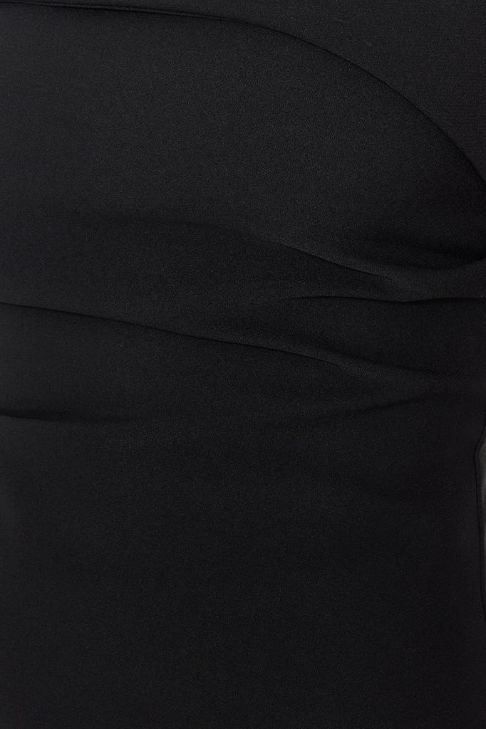 Women Fashion New Blouse Mink Strapless Fitted Woven Blouse