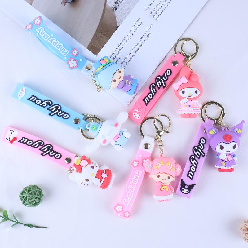Набор брелоков-подвесок с фигурками персонажей Sanrio для пар Подарочный набор