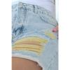 High Waist Torn With Liner Jeans Jeans Shorts