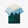 [lacoste] Men's LANDSCAPE All-Over Jacquard Short-Sleeve Polo Shirt PH5895-55N9IX