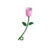 Rose Flower Straw Cover BPA Silicone Spill Reusable Dust-proof No Free 6-10MM Tumbler Straw