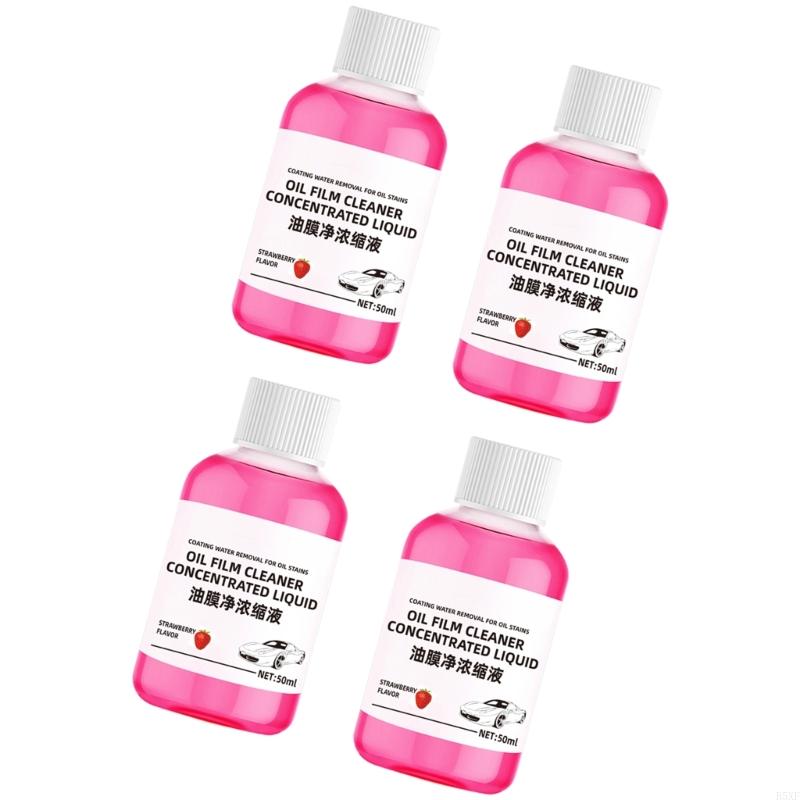 2025 Новый Очиститель Масляной Пленки со Стекла Автомобиля Гидрофобное Покрытие Средство для Очистки Лобового Стекла 50 мл Детейлинг Очистка для Автомобиля Дома