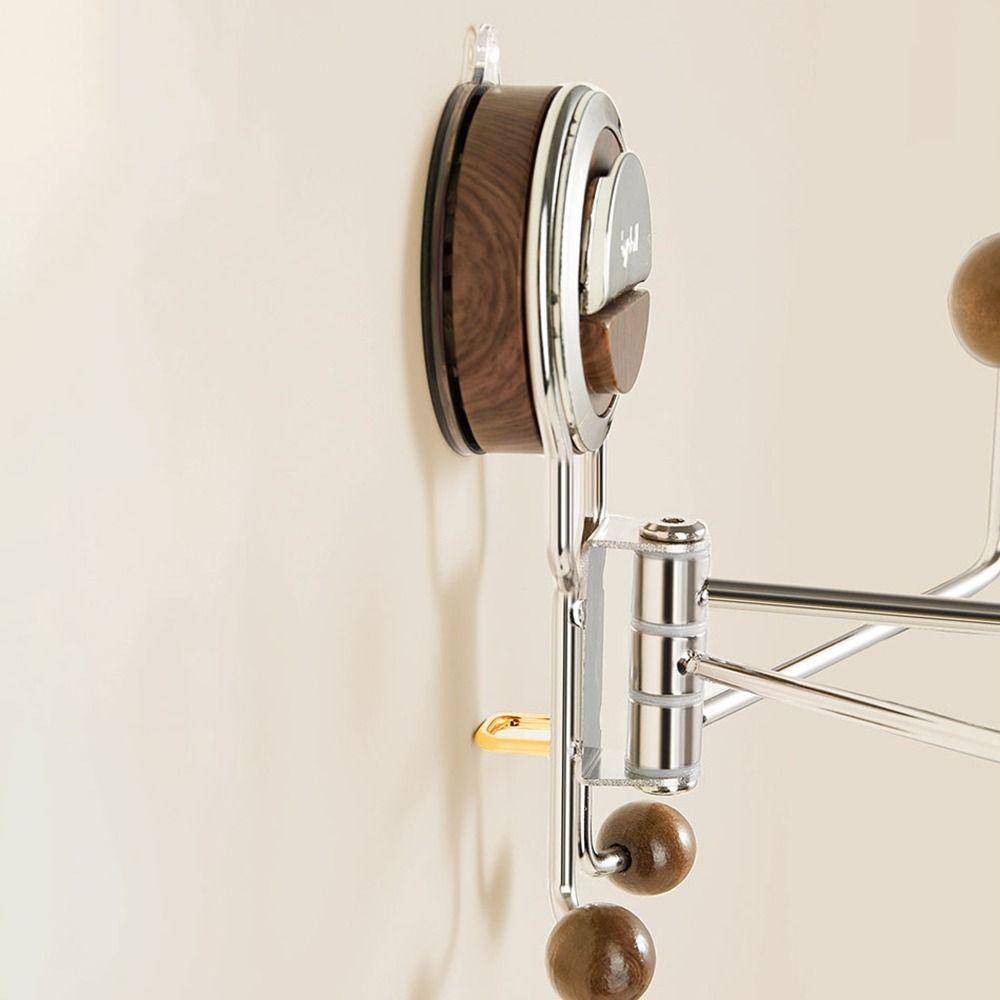 Wall Mounted Suction Cup Hook Traceless Removable Shower Hooks Space Saving Waterproof Bathroom Towel Hooks Bathroom